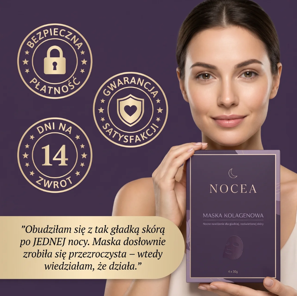 Maska kolagenowa